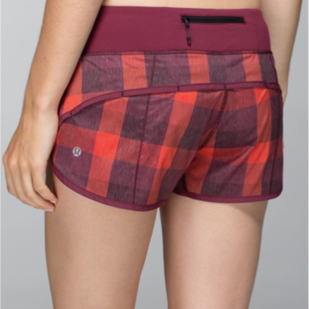 Lululemon Run: Speed Short Checkered - image 8